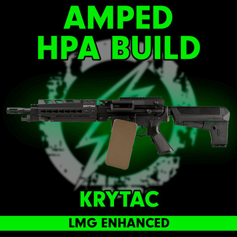 Amped Custom HPA Rifle Krytac LMG Enhanced