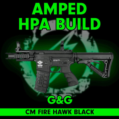 Amped Custom HPA G&G Combat Machine Fire Hawk AEG