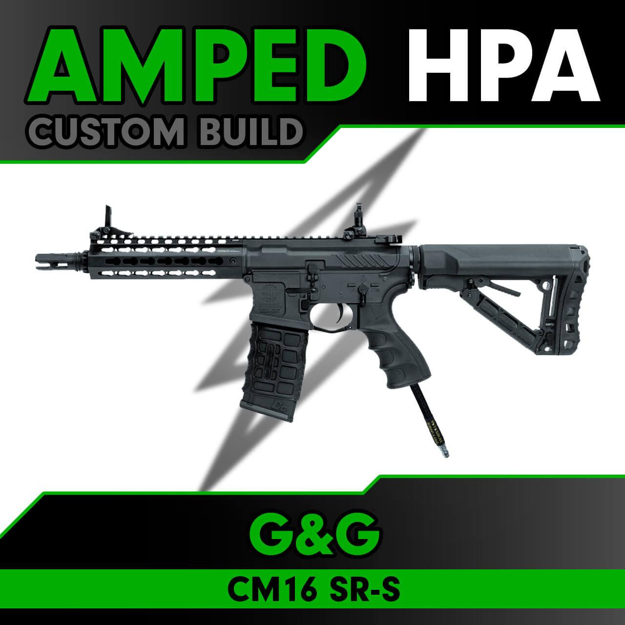 Amped Custom HPA G&G Combat Machine CM16 SR-S