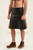 Kilt en cuir marron foncé homme face avant
