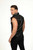 Gilet en cuir sans manches Homme - avant