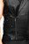 Gilet en cuir sans manches Homme - détails
