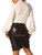 Jupe de tailleur en cuir Femme - arrière