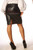 Jupe de tailleur en cuir Femme - jambes