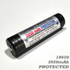 18650 Protected li-ion battery 3950mAh-4000mAh