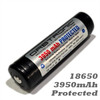 18650 Protected li-ion battery 3950mAh-4000mAh