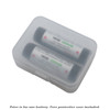 14500 Li-ion Button Top Battery 3.7V Protective Safety Case Rechargeable Unprotected AA-size Cell