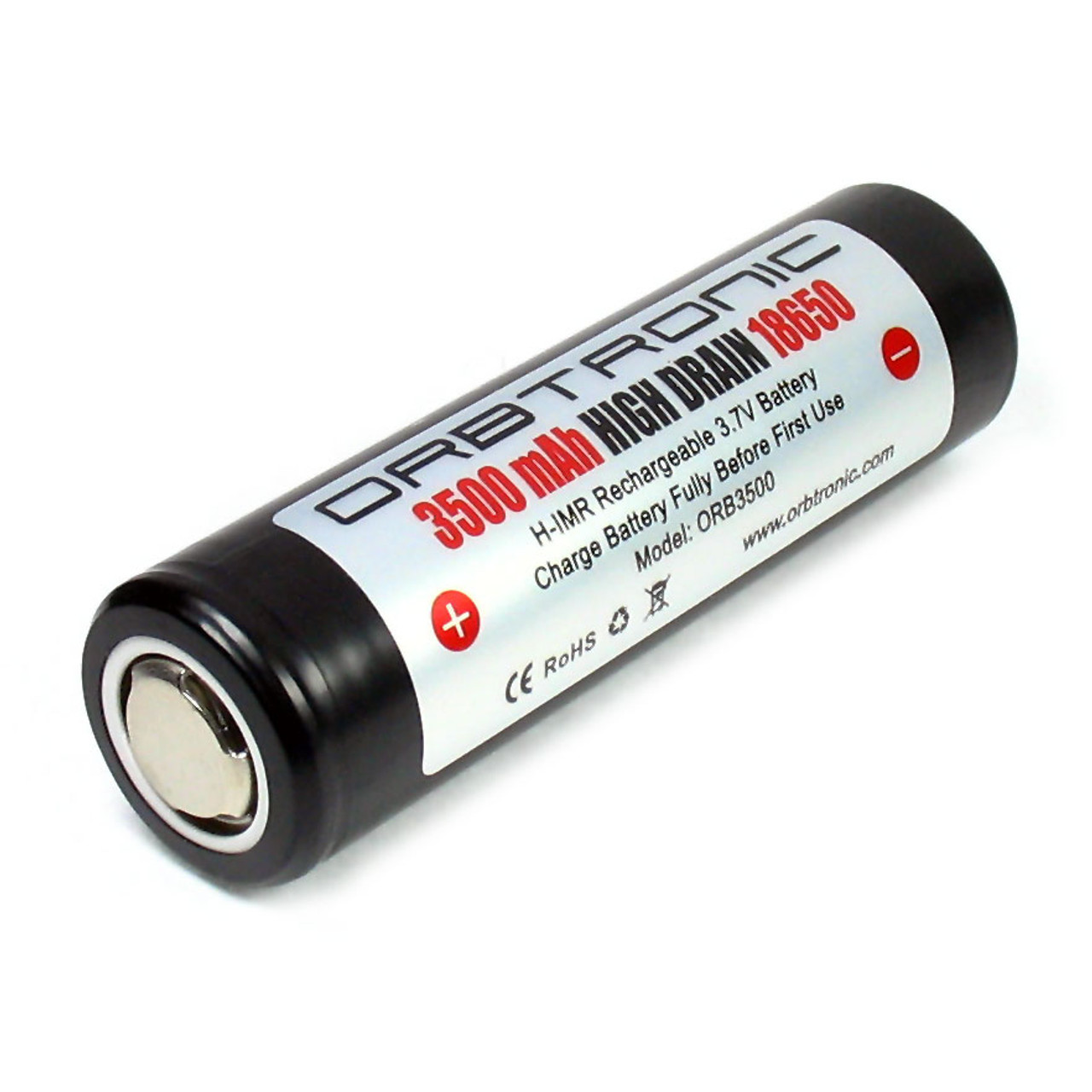 flat top 18650 rechargeable li-ion battery