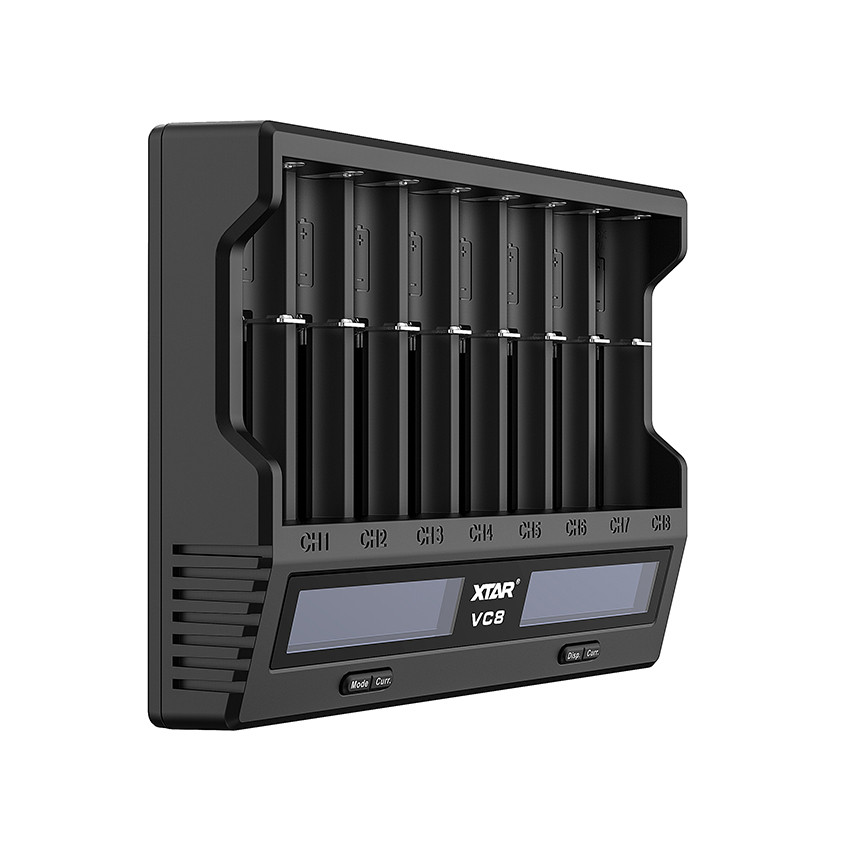 Xtar VC8 Li-ion 8 slots Battery Charger - Orbtronic