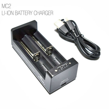 XTAR MC2 USB Portable Battery Charger - 18650, 14500, 16340, 26650, 16650 Li-ion / IMR