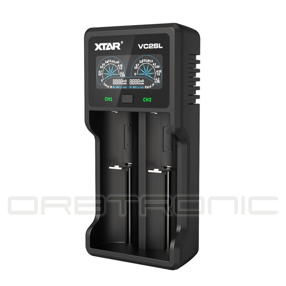 18650 battery Charger Xtar VC2sL Digital USB Universal Battery Charger