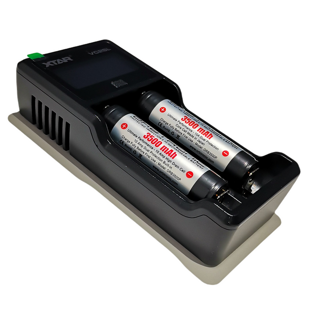 18650 battery with charger combo kit