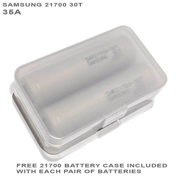 Samsung 30T 21700 Battery INR21700-30T CASE-HOLDER 35A