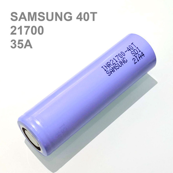 Samsung 40T 21700 35A battery Li-ion