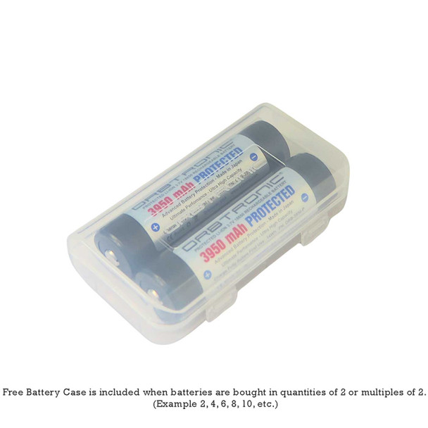 18650 Battery Case Protected li-ion 3950mAh-4000mAh