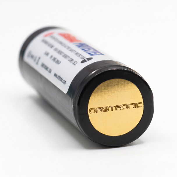 18650 Battery gold-plated terminal contact PCB protection Orbtronic Protected li-ion 3950mAh-4000mAh