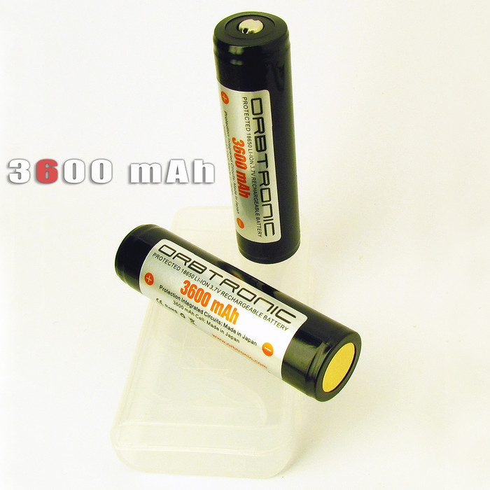 Orbtronic 3600mAh 18650 