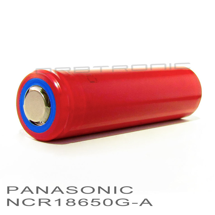 Panasonic-Sanyo 18650 3500mAh NCR18650GA Li-ion High Drain Battery Flat top