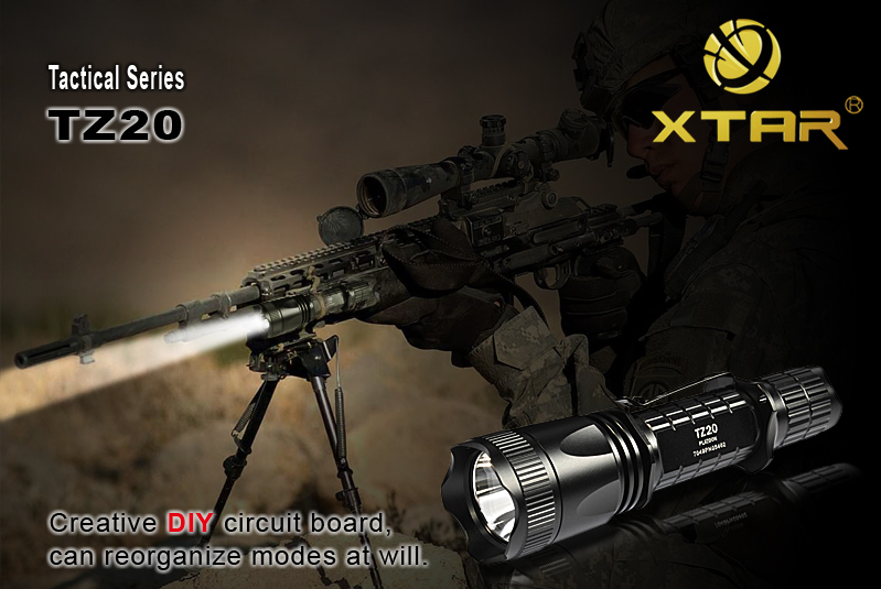 Xtar Tactical LED Flashlight TZ20