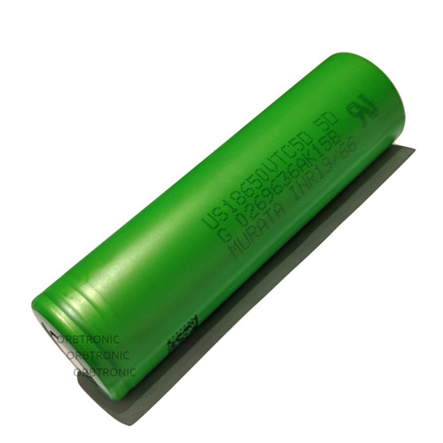 NCR18650B 18650 Battery Panasonic-Japan 3400mAh Li-ion 3.7V Flat Top  Rechargeable -Battery Case Included