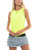 Lucky in Love Chill Out Tank - Yellow -Medium