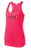 Pickleball Sarasota - Ladies Moisture Wicking Racerback Tank - Hot Coral