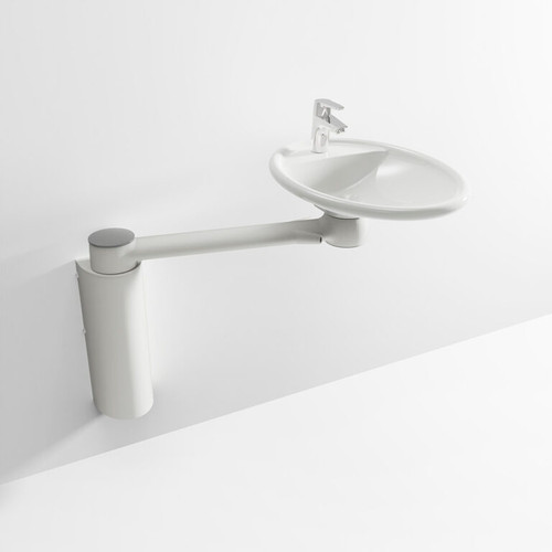 Ropox SwingLine Washbasin 40-41120 with long cover - fixed height