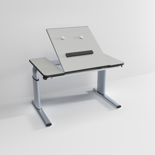 Ropox Vision table 20-60224-21, Type E, middle tilting & flat tops, 1200 x 600mm, electric height adjustable table, H2: 600-900mm