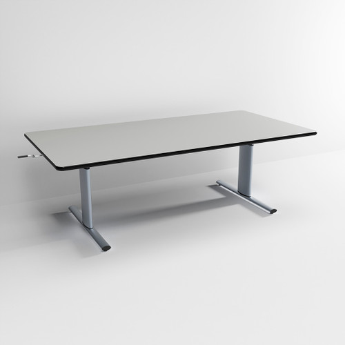 Ropox Vision Group table 20-62220-11, 2000 x 1000mm, manual height adjustable table, H2: 600-900mm