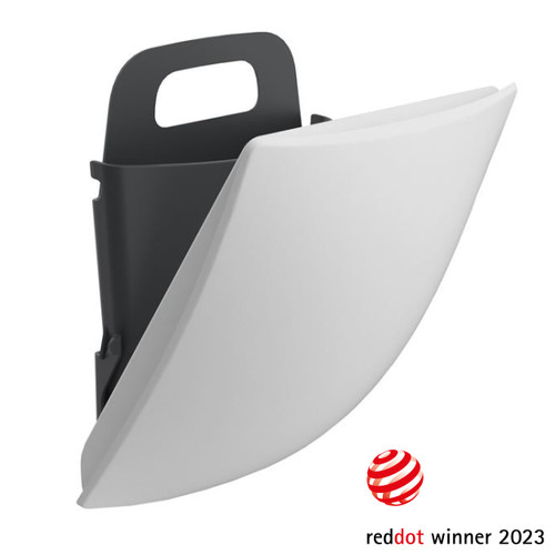 Pressalit Waste bin 1090 with magnetic closing function, wall mounted