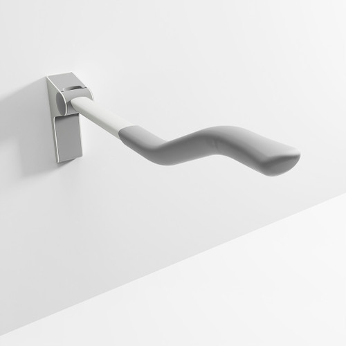 Ropox Toilet support arm 40-40420, wave, fixed height, 760mm