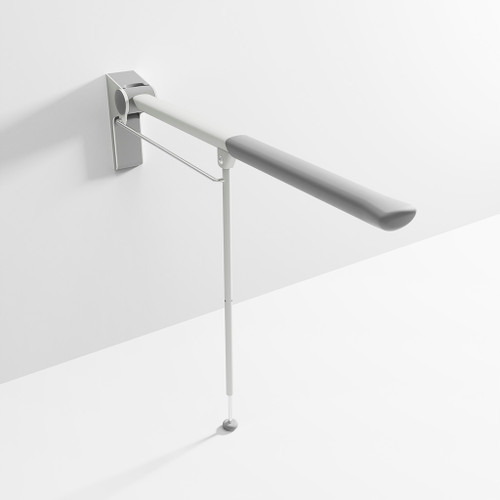 Ropox Sense Toilet support arm with support leg 40-40430, straight, 900mm