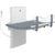 Pressalit Height adjustable shower change table SCT 3500, R8586313, inc. safety rail, with pressure sensitive stop - 1300mm