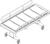 Ropox Mobilio 40-31410 free-standing height adjustable shower bed - 178cm