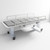 Ropox MobiCare 40-31411 free-standing height adjustable shower bed - 210cm