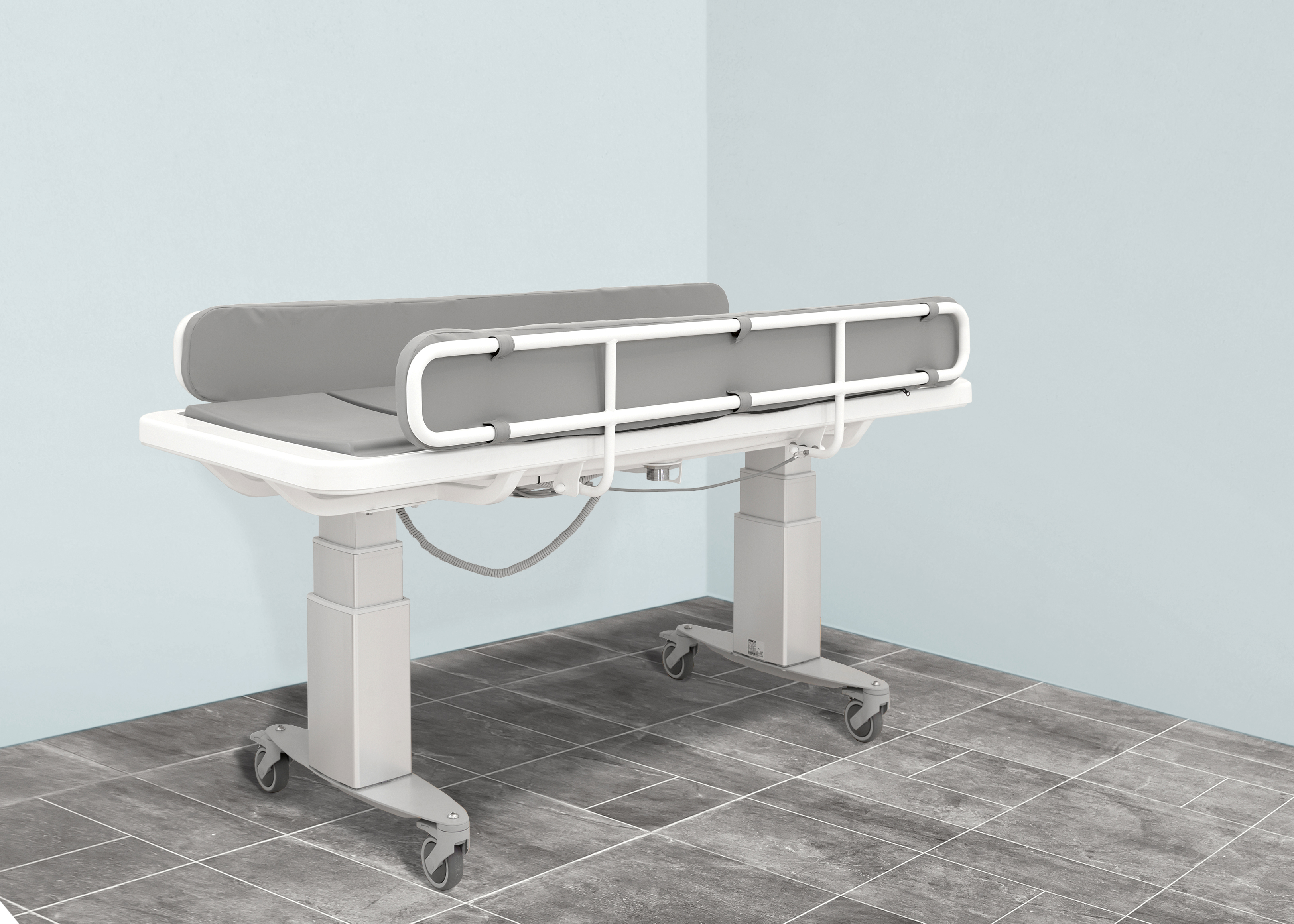 MOBILIO SHOWER BED/TROLLEY