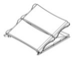 Scanflex Ropox Back support framework only 40-25032 (price only applicable when ...