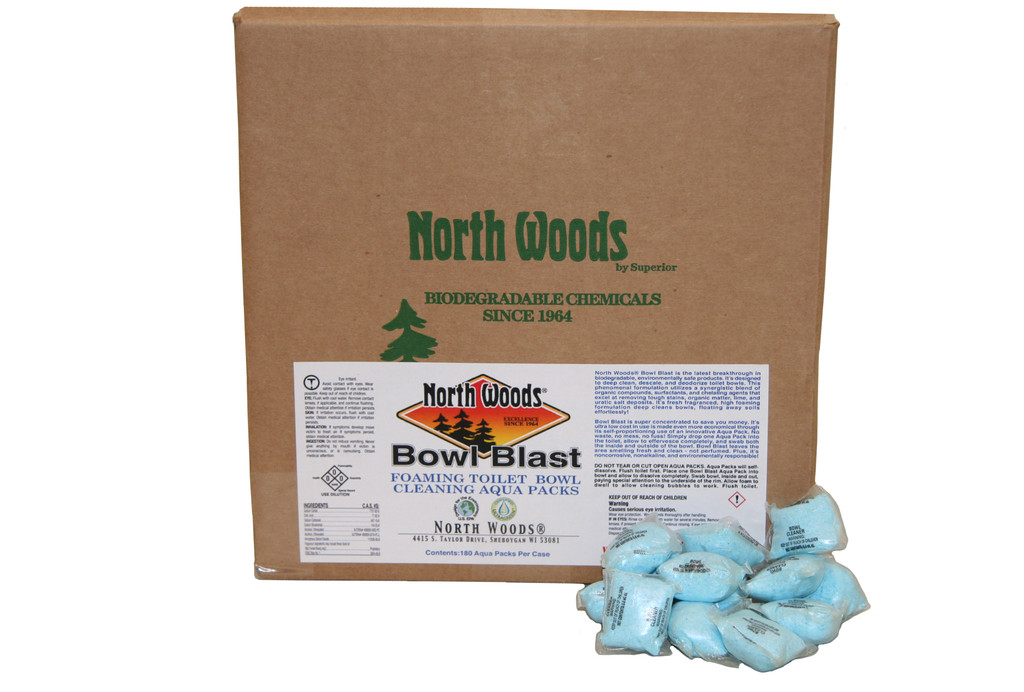 North Woods Bowl Blast Foaming Aqua Packs