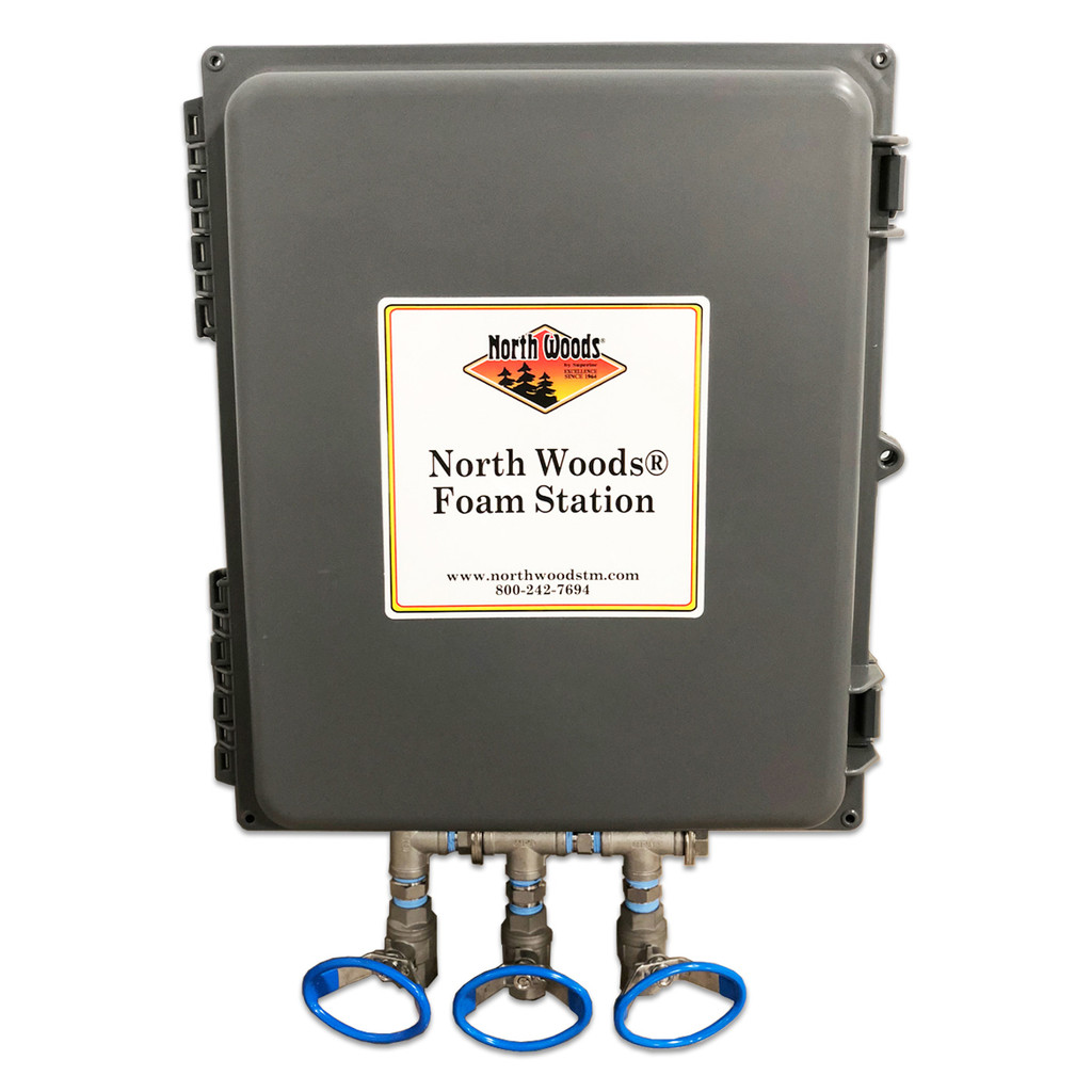 North Woods Foam Station - Wall Mount Concentrate 3 Product Foam Unit
