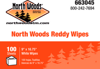 North Woods® Reddy Wipes