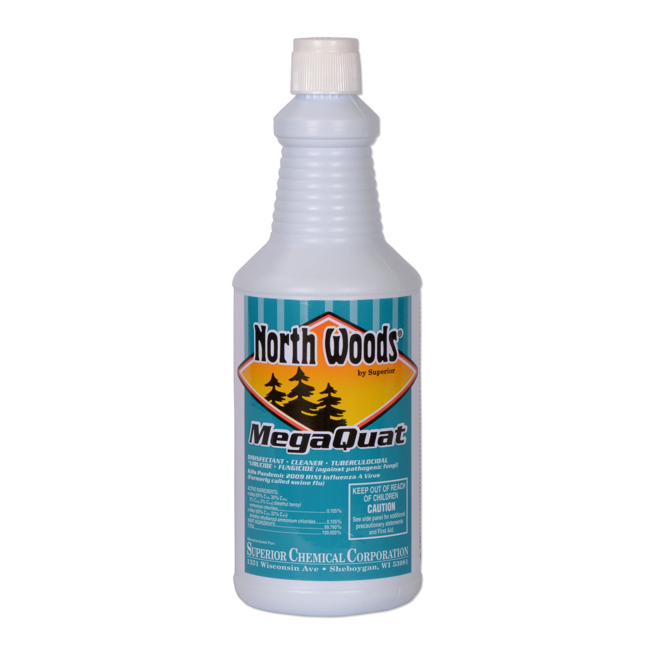 Mega Quat Tuberculocidal Disinfectant - North Woods, Proudly A