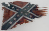 Mini Confederate Battle Worn flag 