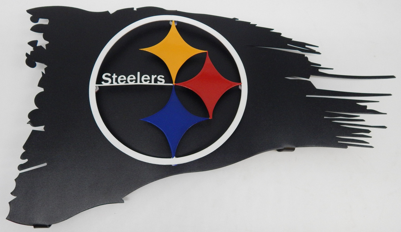 Pittsburgh Steelers Stars Flag Custom Stencil – My Custom Stencils