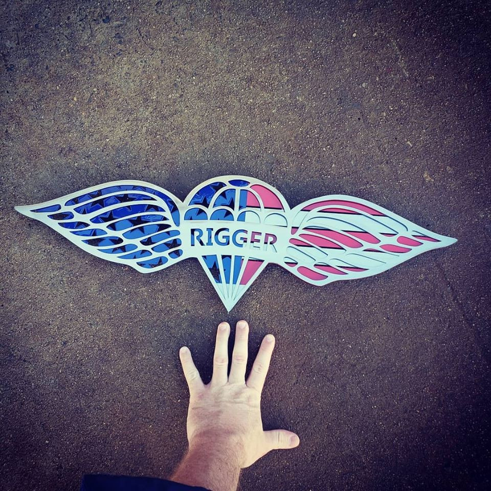 Rigger Wings - Metal Worx Inc