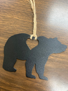 Bear With Heart Ornament