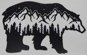 Mountain Bear Scene