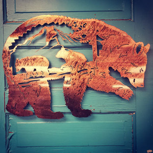 Gold Rust patina version 