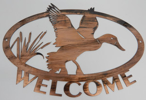 Duck Welcome Sign 