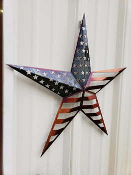 24" Patriotic star