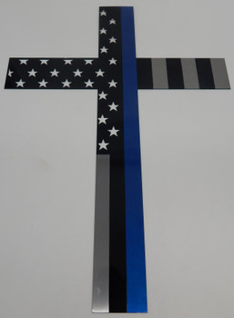 " Blue or Red Line" Cross